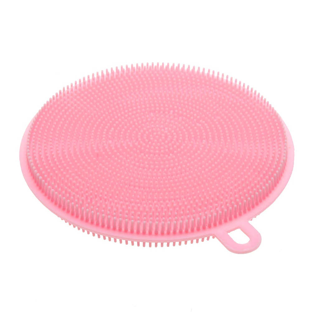 

Multifunction Silicone Dish Bowl Cleaning Brush Pot Washing Tool