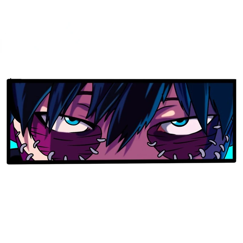 

My Hero Academia Dabi Peek Anime Car Sticker Anime Decal Waterproof Graffiti Windshield JDM Vinyl Motorcycle Car Decals Racing