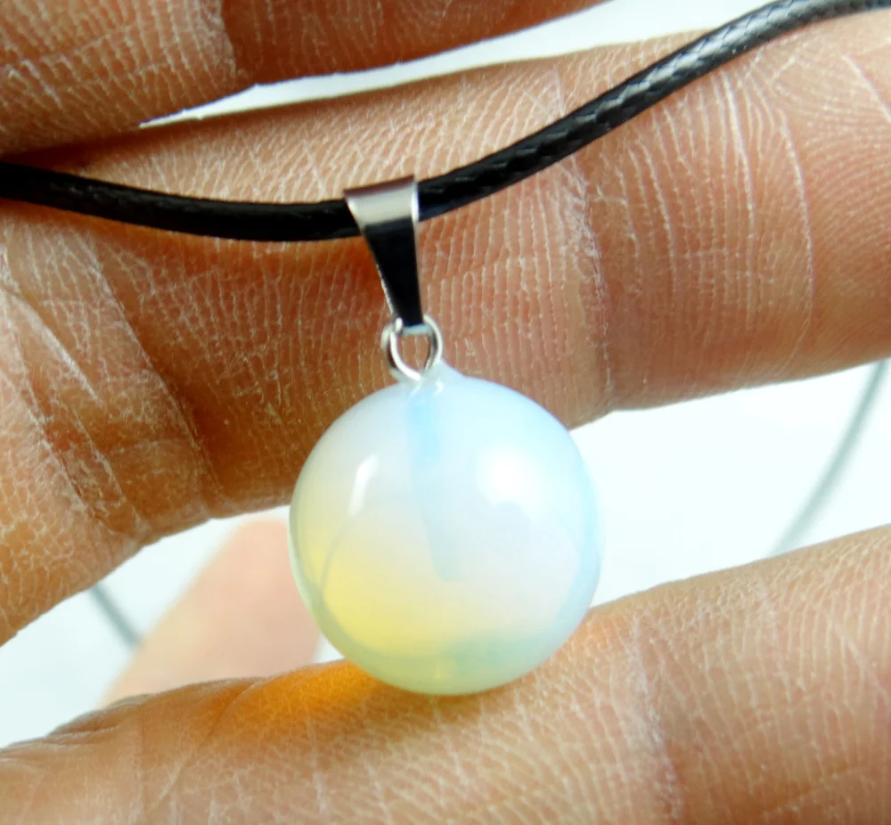 Из натурального камня бирюзы кварцевый кристалл опал тигровый глаз круглый