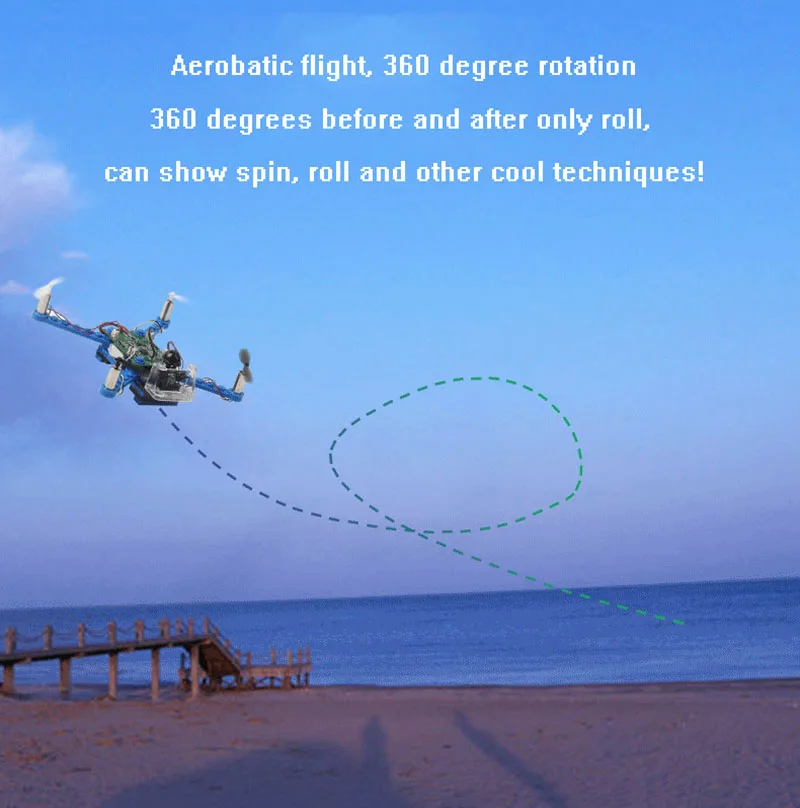 CSOC DIY RC дроны строительные блоки Дрон 2 4G 4CH мини 3D кирпичи Квадрокоптер сборка