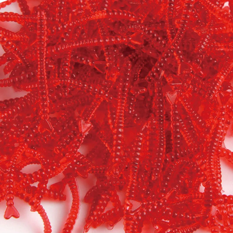 200 шт. 2 см имитация запаха креветки дождевой червяк