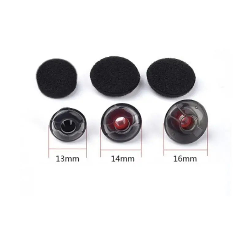 1 комплект Прозрачные наконечники для наушников Губка чехол Plantronics-PRO/PRO-HD V5200 19QA |