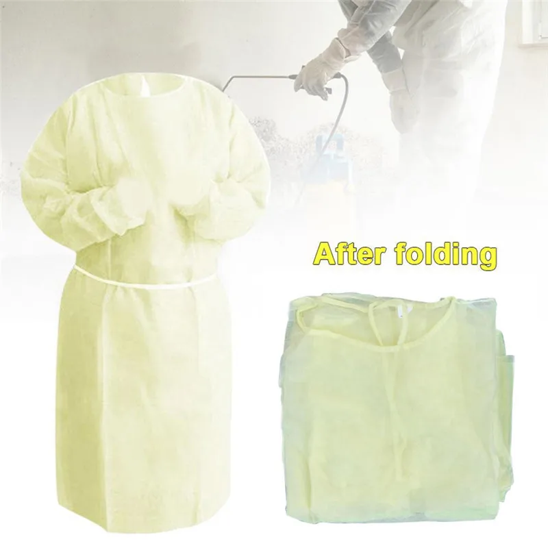 Защитный одноразовый костюм пылезащитный из нетканого материала защитный