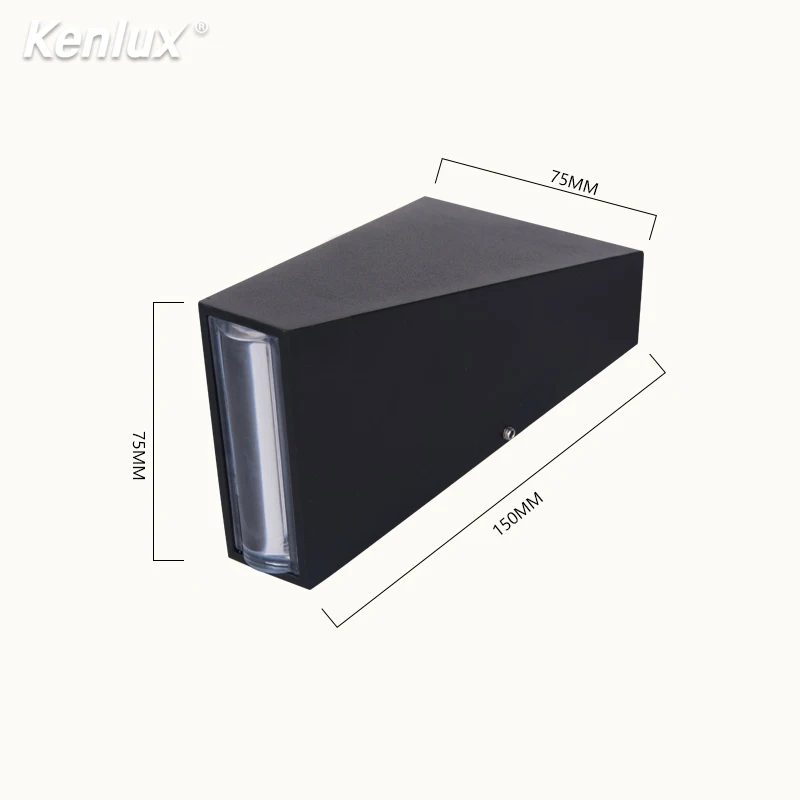 Kenlux 6 Вт светодиодный настенный светильник алюминиевый наружный внутренний Ip65