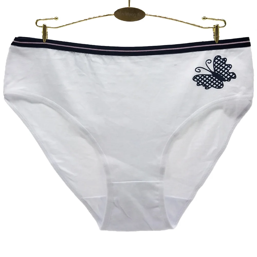 4 шт./лот, большие размеры 2XL/3XL/4XL, женские трусики, нижнее белье, нижнее белье из хлопка, дамские трусики для мам, нижнее белье большого размера 89255
