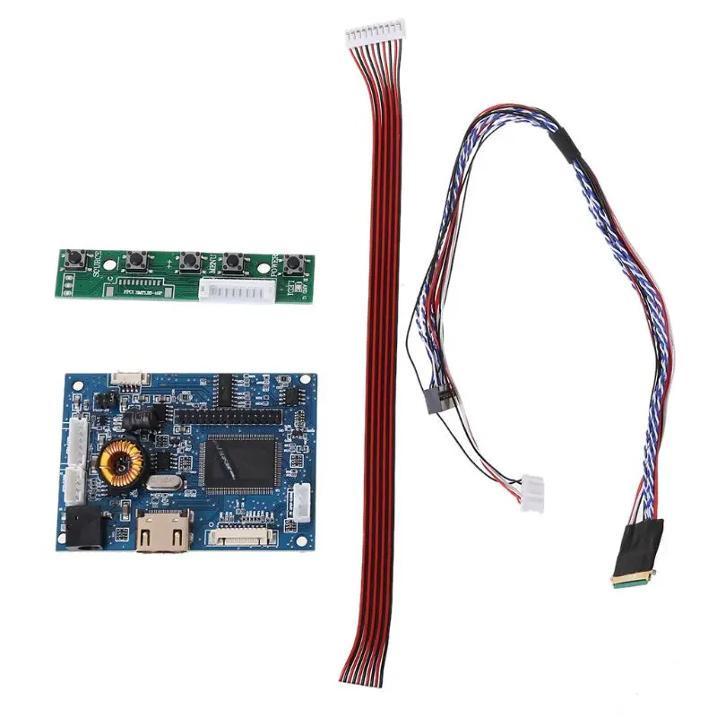 

1Set HdMI Lvds Controller Board Driver 40 Pin Lvds Cable Kit for Raspberry PI 3 LP156WH2 TLA1 TLE1 1366x768 7-42" Screen
