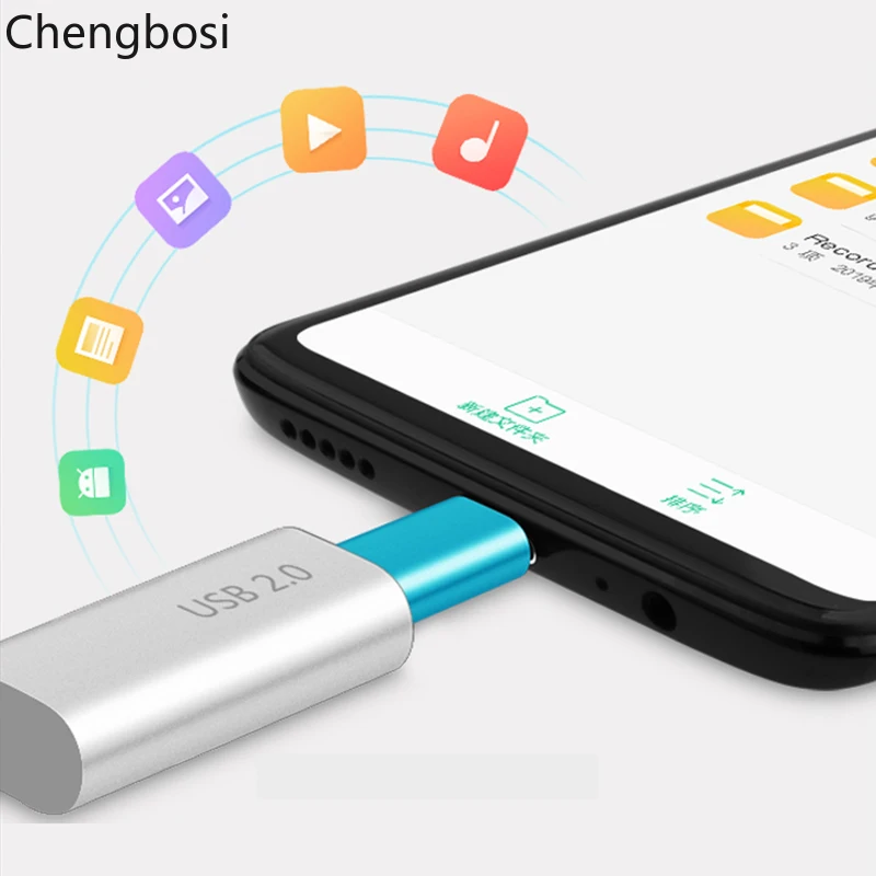 Android Micro USB к адаптеру Type-c для Xiaomi Конверсионный кабель передачи данных Huawei P10