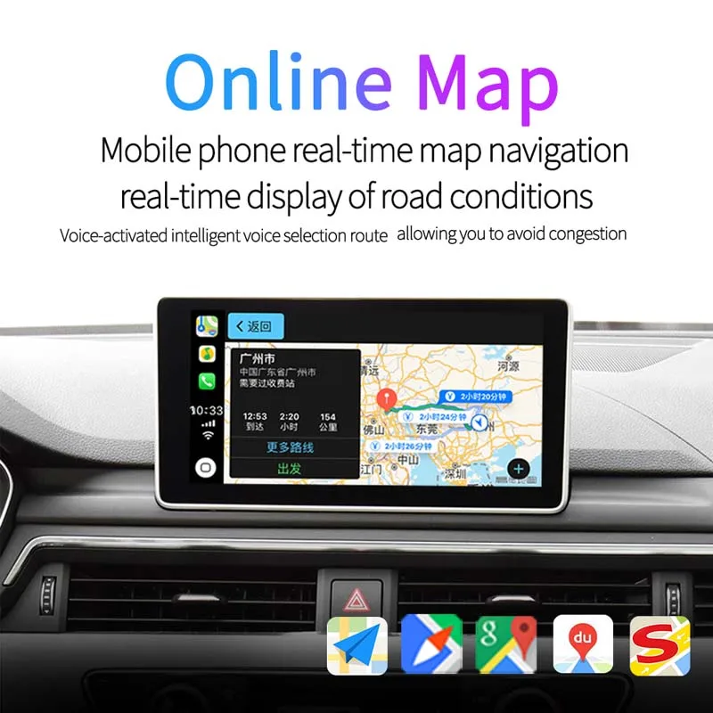 Sinairyu 2020 активация беспроводной Carplay Android авто для Audi Q2 A3 модифицированный