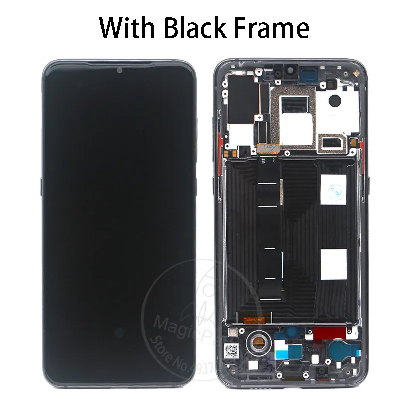 With Black Frame Для xiaomi mi 9 mi 9 ЖК-дисплей 6,39 ''AMOLED ЖК-дисплей для xiaomi 9 ЖК-дисплей кодирующий преобразователь сенсорного экрана в сборе+ Инструменты - Цвет: With Black Frame