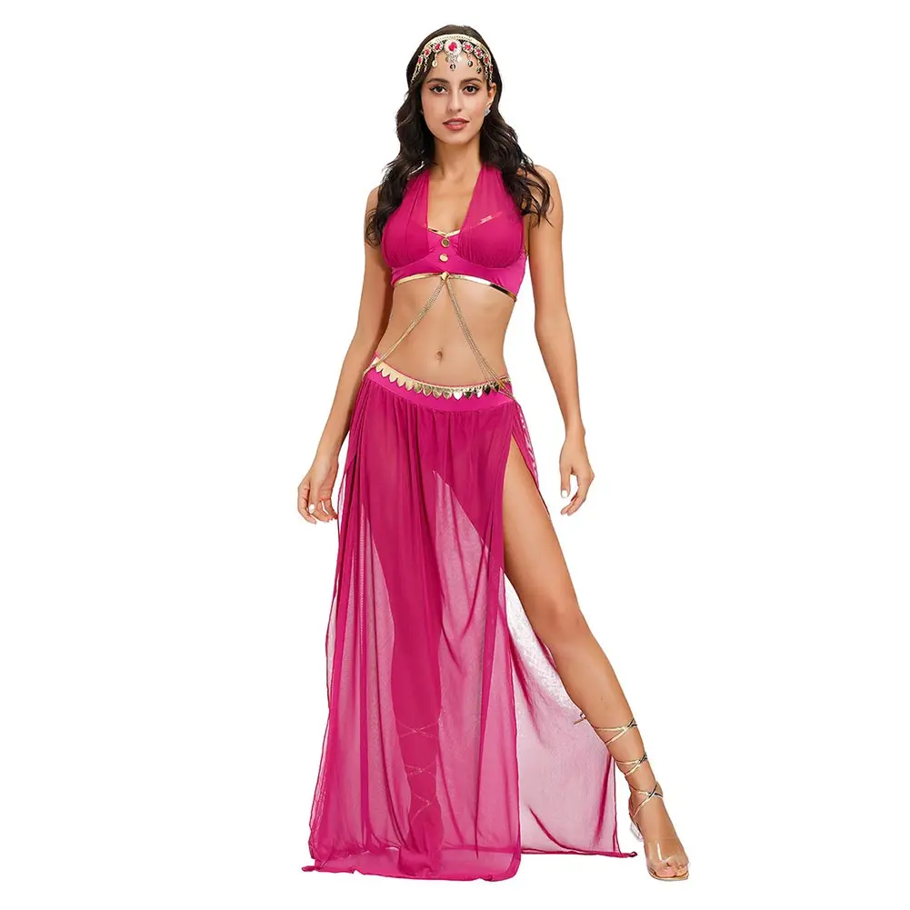 Belly Dance Costume Set women Skirt Oriental Bollywood Women Egyptian Egypt Indian Clothes Anime accessories | Тематическая одежда