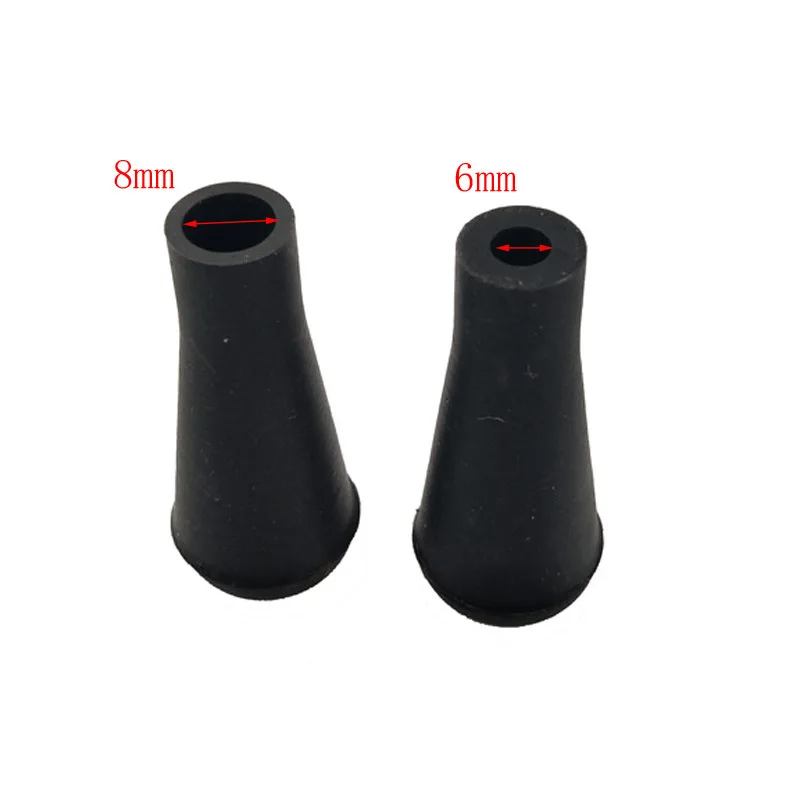 

20pcs ID 6mm 8mm Soft Rubber Arrow Points Archery Arrowheads Safety Soft Broadheads Shooting Game Practice Tips Arrow Points