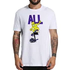 Футболка с коротким рукавом, из 100% хлопка, в стиле панк