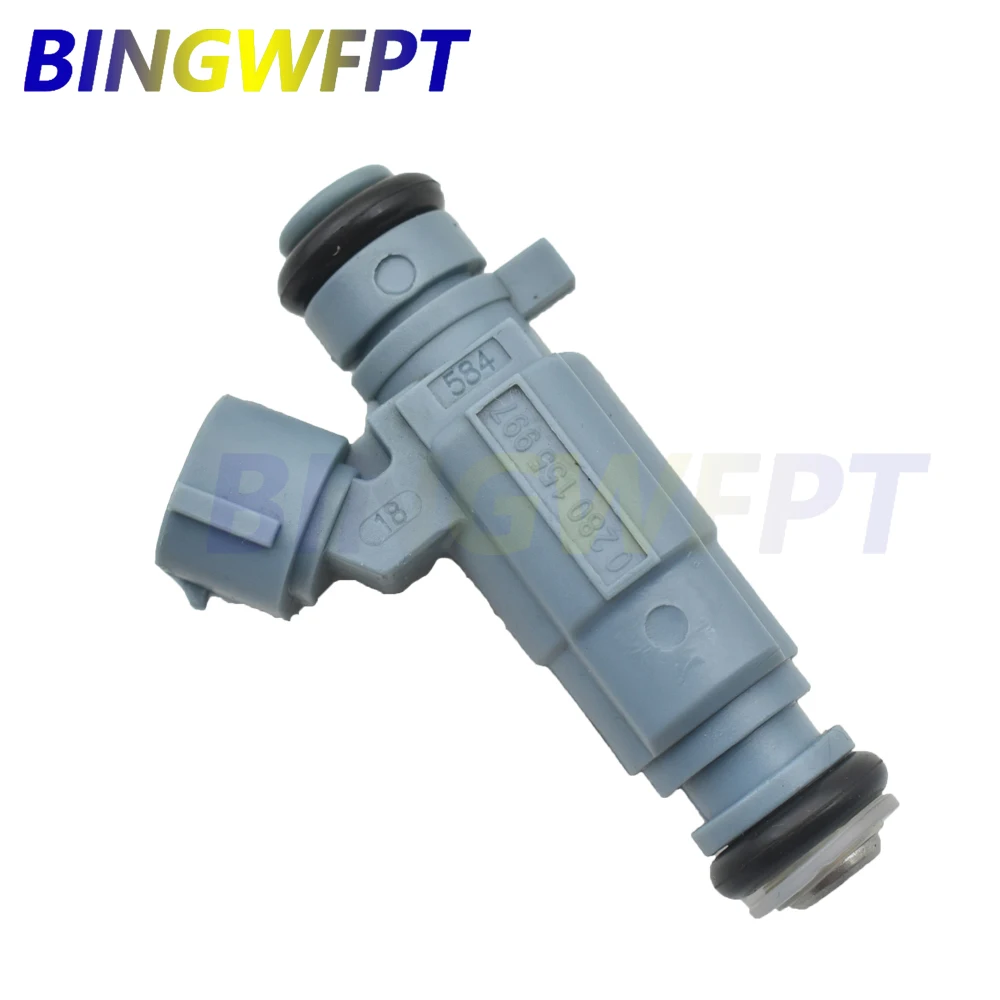 6 шт. OEM 0280155997 06A90603 1Ad высококачественный топливный инжектор для Volkswagen Audi Seat Skoda