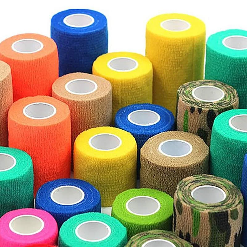 Pet dog Cat Self-adhesive Elastic Bandage Non-Woven Fabrics Pets Breathable Tearing Bandages for Dogs Cats | Дом и сад