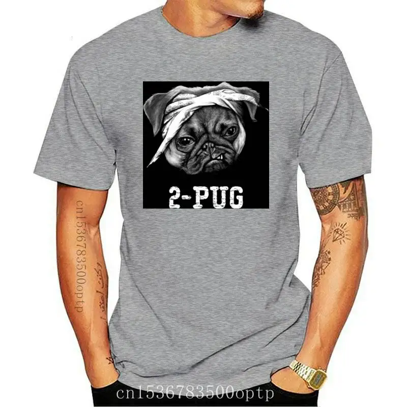 

New Vintage T-shirts Pug Life Black T Shirts Men Women Harajuku Fashion Print Tshirt Casual Streetwear Hip Hop Short Sleeve T-Sh
