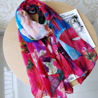 wholesale price 2021 womens beach scarf designed by spanish brand desigual %ef%bc%8806%ef%bc%89