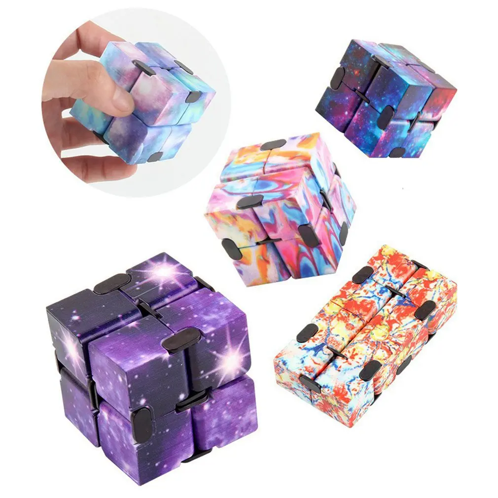 

Antistress Infinite Relax for Adults Cube Magic Hand Fidget Toy Office Flip Cubic Puzzle Ball Decompression Reliever Autism Toys