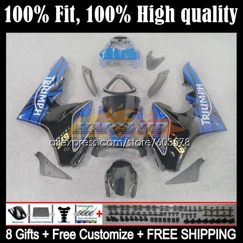 

Injection For Triumph Daytona 675 02 03 04 05 06 07 38CL.52 Daytona 675 2002 2003 2004 2005 2006 2007 2008 Fairings triumph blue