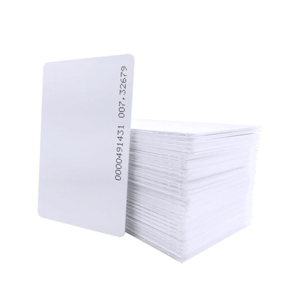 

100/lot RFID 125KHz 13.56Mhz Entry Access EM For Time IC Attendance Control ID Card Access Cards RFID Card