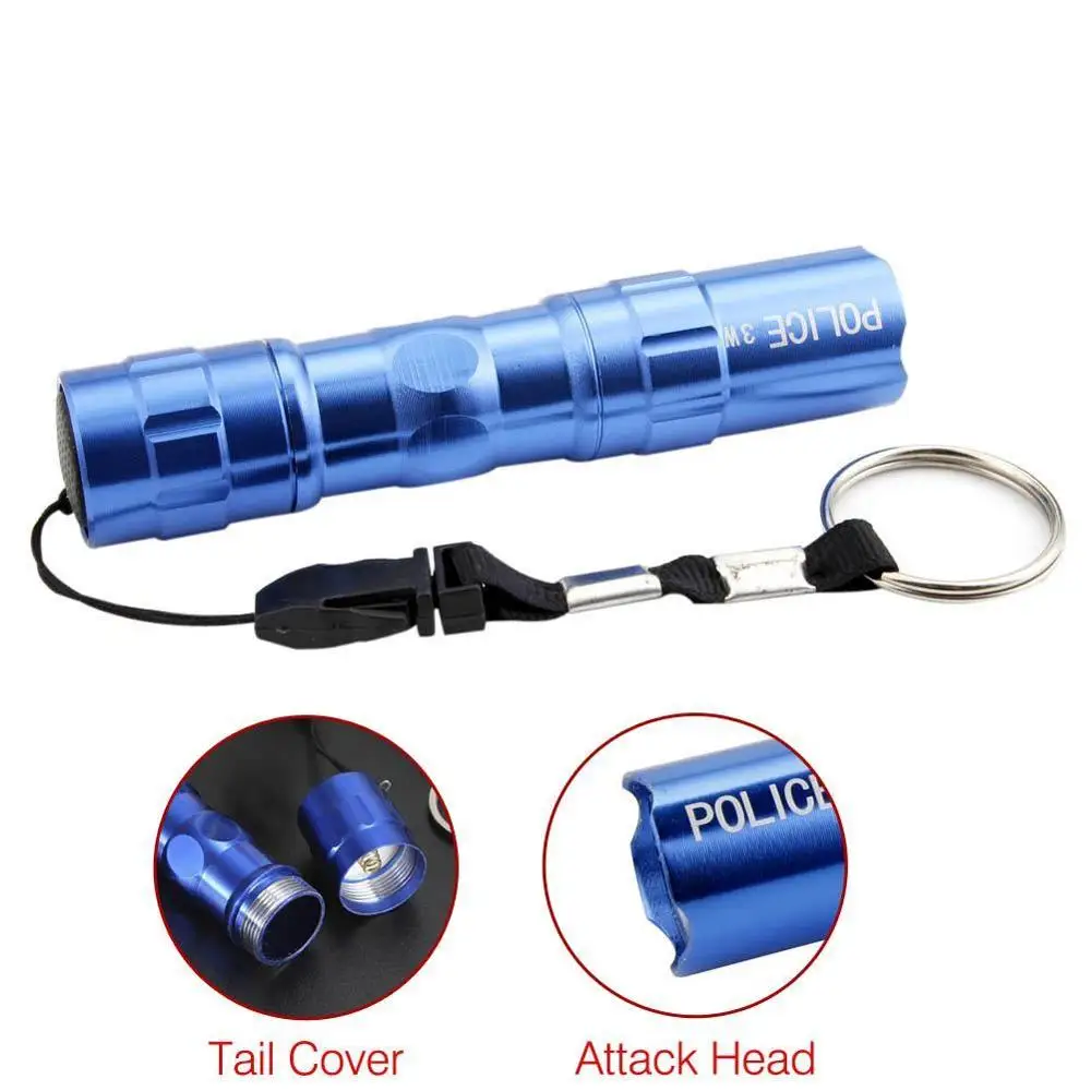 Ультра-яркий светодиодный мини-светильник 3 Вт портативный фонарь светильник AA