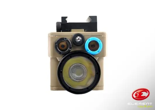 Z-TAC eLLM01 НОВЫЙ VER тактический светодиодный ИК-свет красная лазерная точка