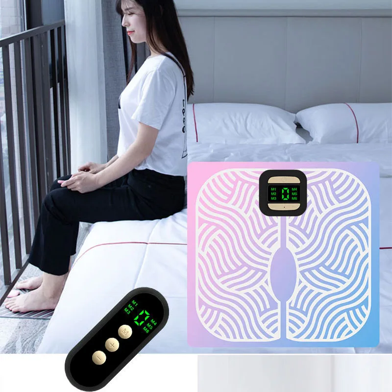 

Massager Cushion Feet Muscle Stimulator Foot Massage Mat Improve Blood Circulation Relieve Pain Health Care