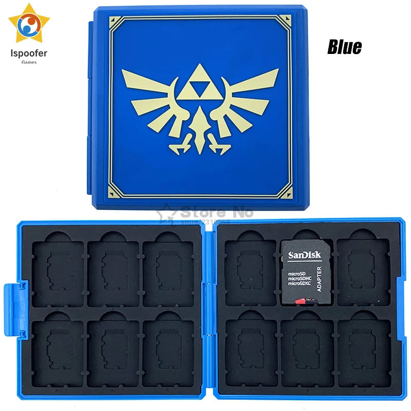 2020 12 в 1 коробка для хранения игровых карт NS Nintendo Switch картридж памяти