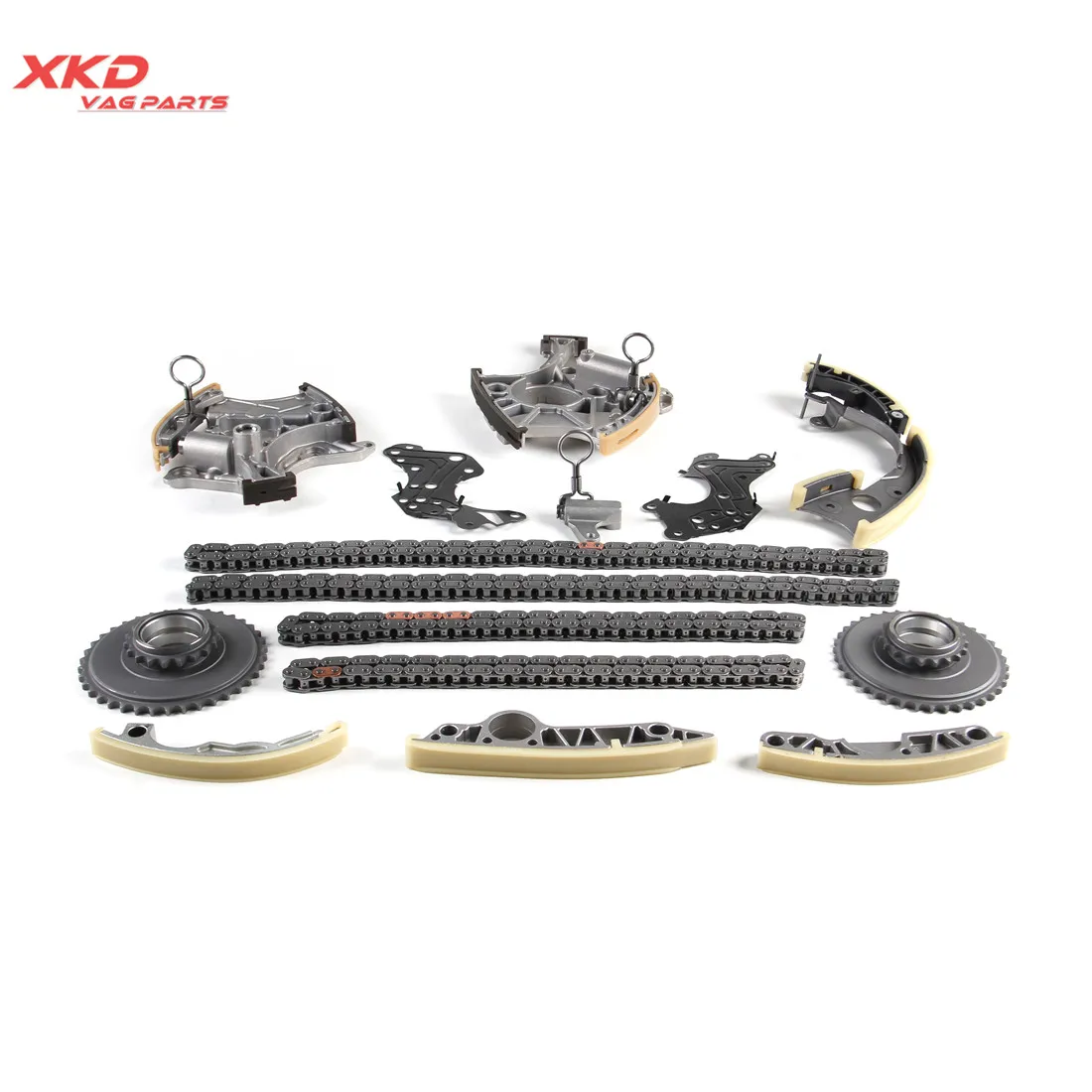 Комплект натяжителя цепи ГРМ подходит для Audi A4 A6 A8 2005-2008 3.2L 2.4L AUK BKH BDW 06E 109229 A 109465 059
