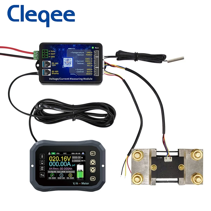 Тестер емкости аккумулятора Cleqee KG160F 120 В а кулометр индикатор батареи ЖК-дисплей