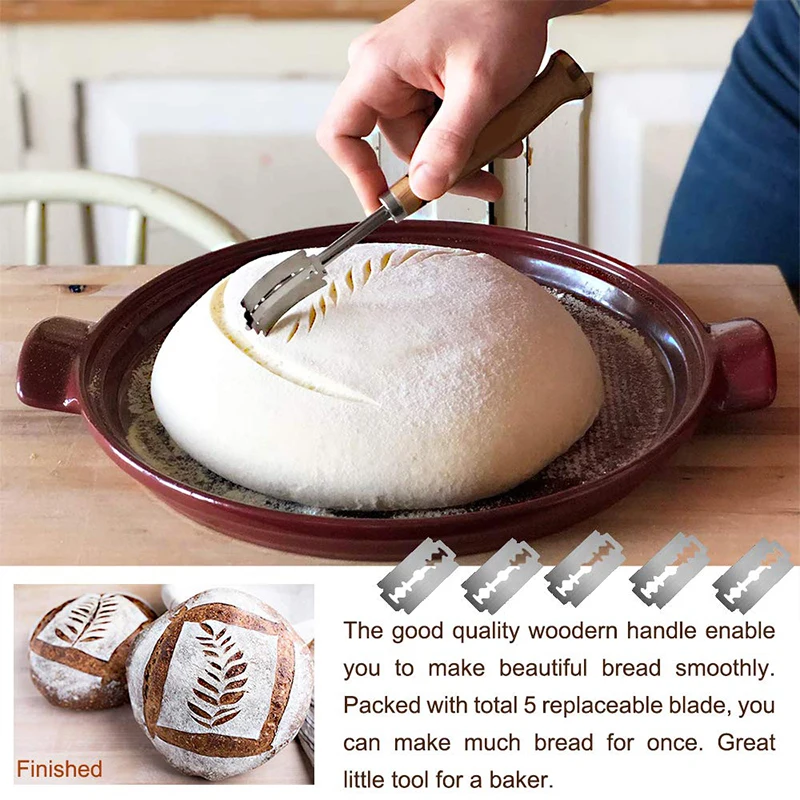 Набор инструментов для приготовления хлеба 3 шт. включает нож нарезки датский