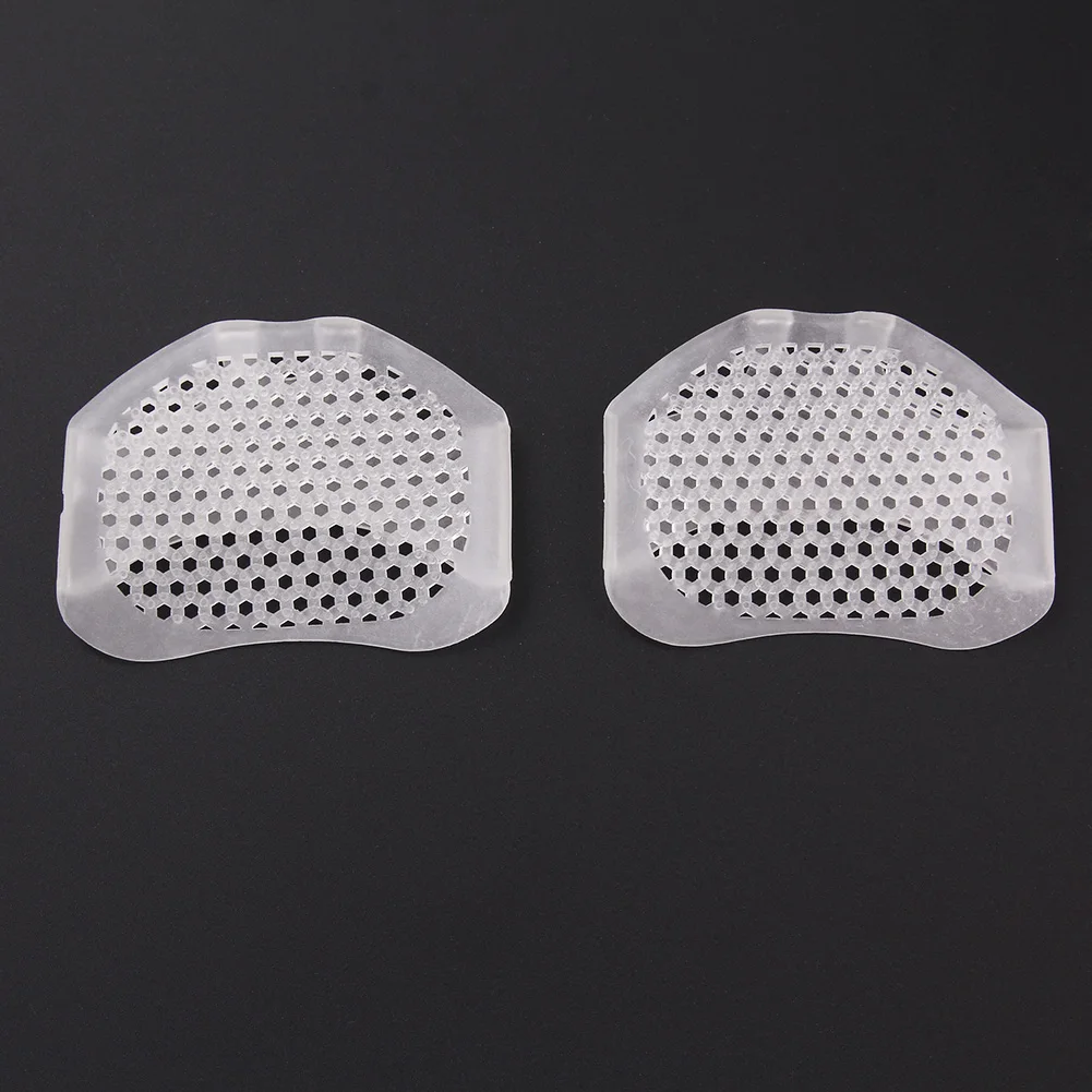 

2Pcs Silicone Gel Forefoot Pads Pain Relief Support Front Feet Breathable Slip Resistant Pads Prevent Grind Feet Foot Care