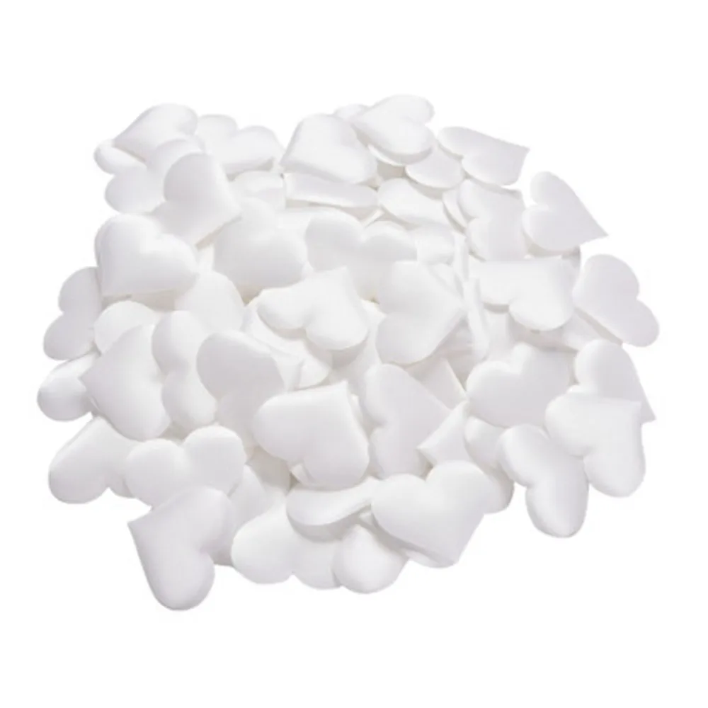 100 шт./лот губчатые лепестки в форме сердца для украшения Дня Святого Валентина