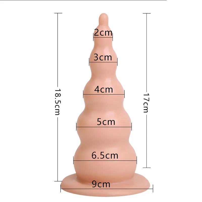 Sex Anal Plug Dildo Bead Butt Stimulator Soft Silicone Prostate Massager Adult Toys for Women Men Masturbator | Красота и здоровье
