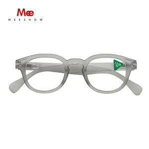 Очки для чтения Meeshow мужскиеженские, круглые линзы с диоптриями, французские ретро-очки в европейском стиле, + 1,75 + 2,25 1513