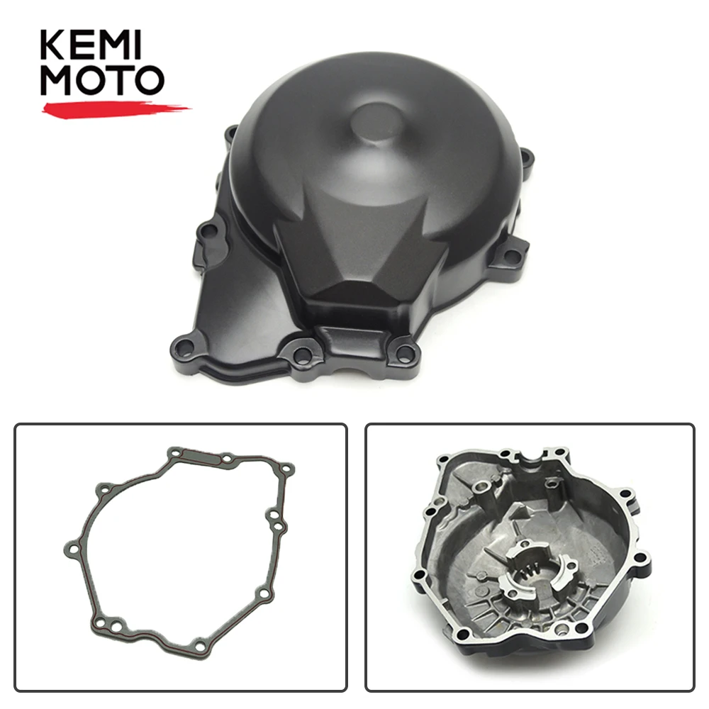 KEMIMOTO крышка двигателя статора для Yamaha r6 YZF R6 YZF-R6 Картера с прокладкой 2006 2007 2008 2009 2010 2011 2012 2013