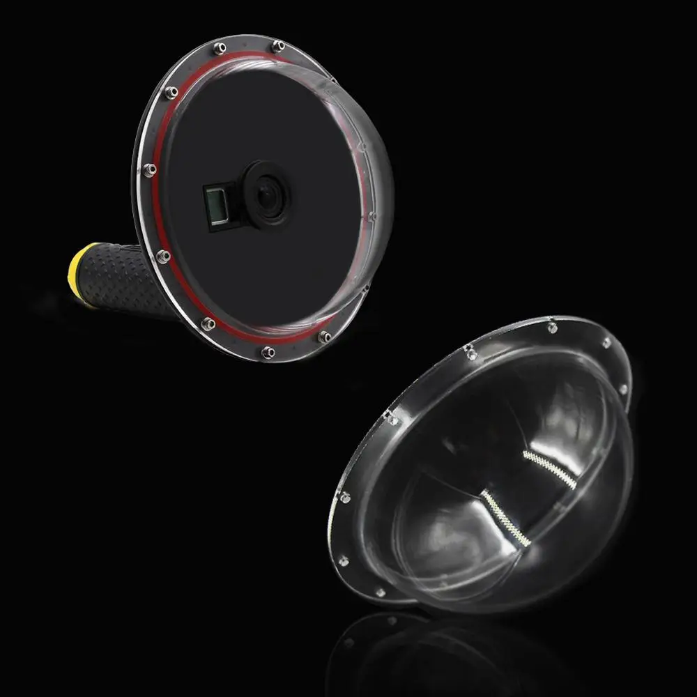

HiMISS PC Water Lens Cover Replacement Transparent Replacement cover PC water lens cover Silicone rubber ring 105g