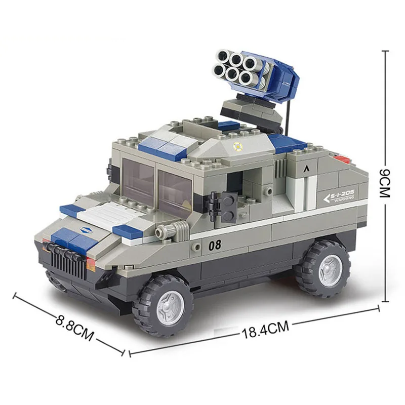 Армейский Военный просвечивающий бронированный военный четырехколесный привод