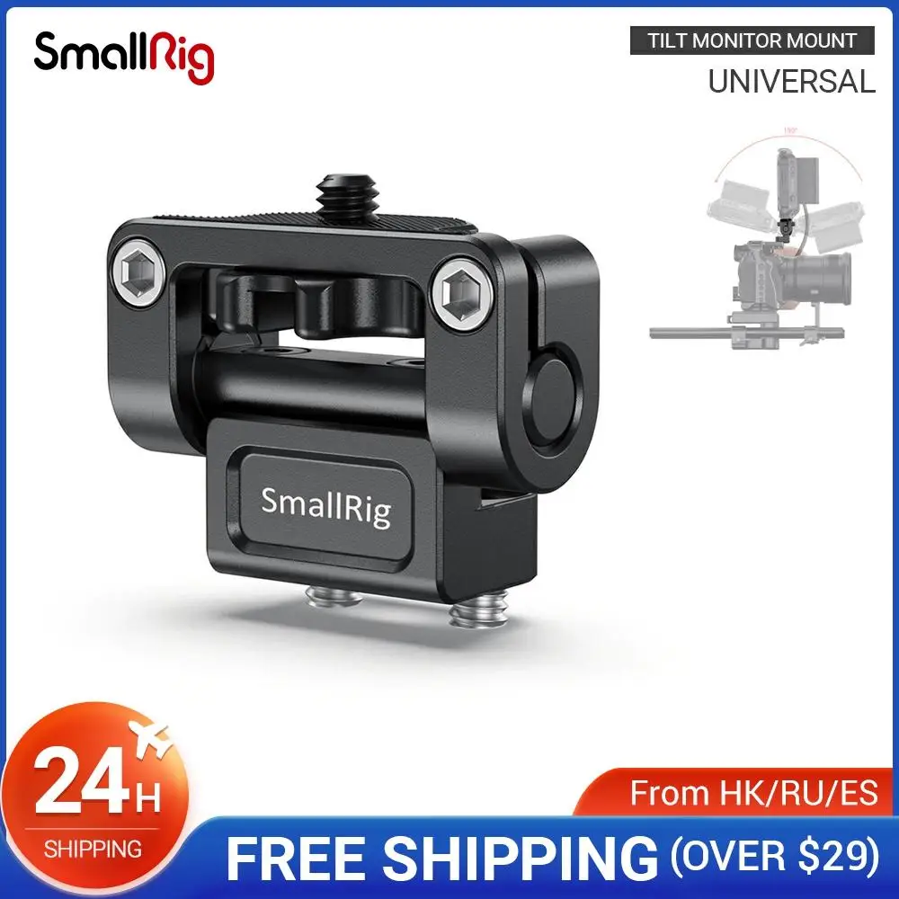 

SmallRig Universal DSLR Camera Monitor LCD Screen Holder EVF Mount To Fix Monitor With Camera -1842