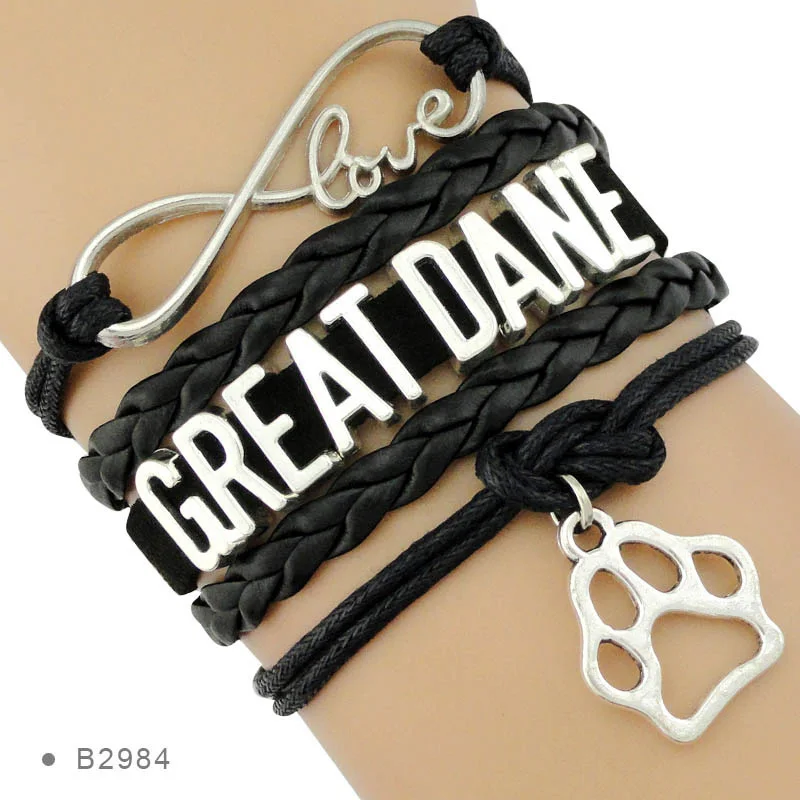 Браслет с собакой мамой влюбленной лапой Wheaton Terrier померанский басет Хаски