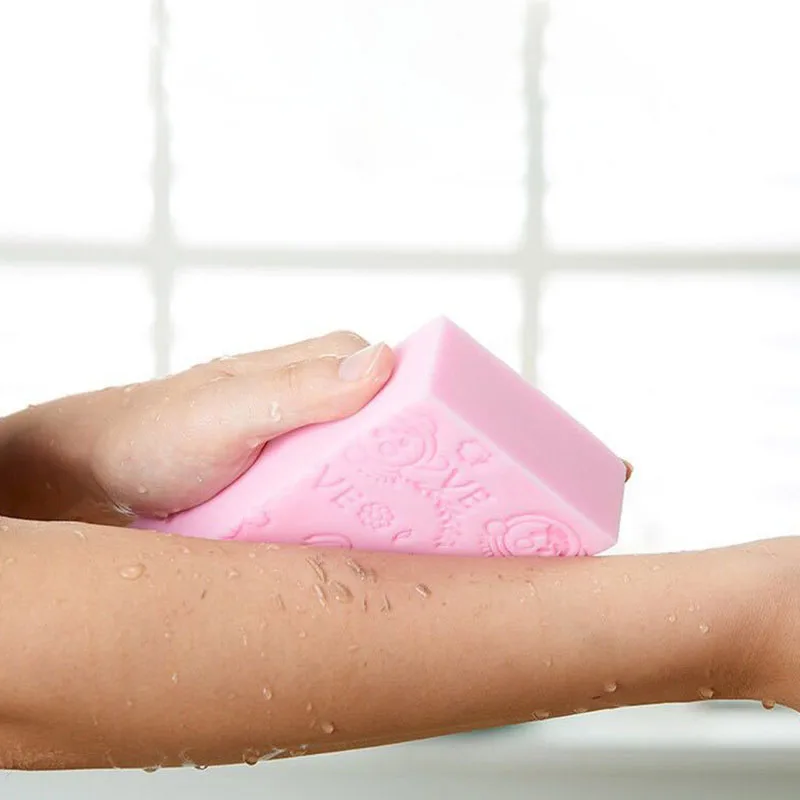 

Bath Sponge Body Dead Skin Remover Exfoliating Massager Soft Cleaning Shower Brush For Kids And Adults Bathroom Accessories