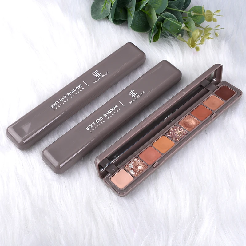 9 Цвета Модная палитра теней для век Матовый Блеск мерцающие тени Nude