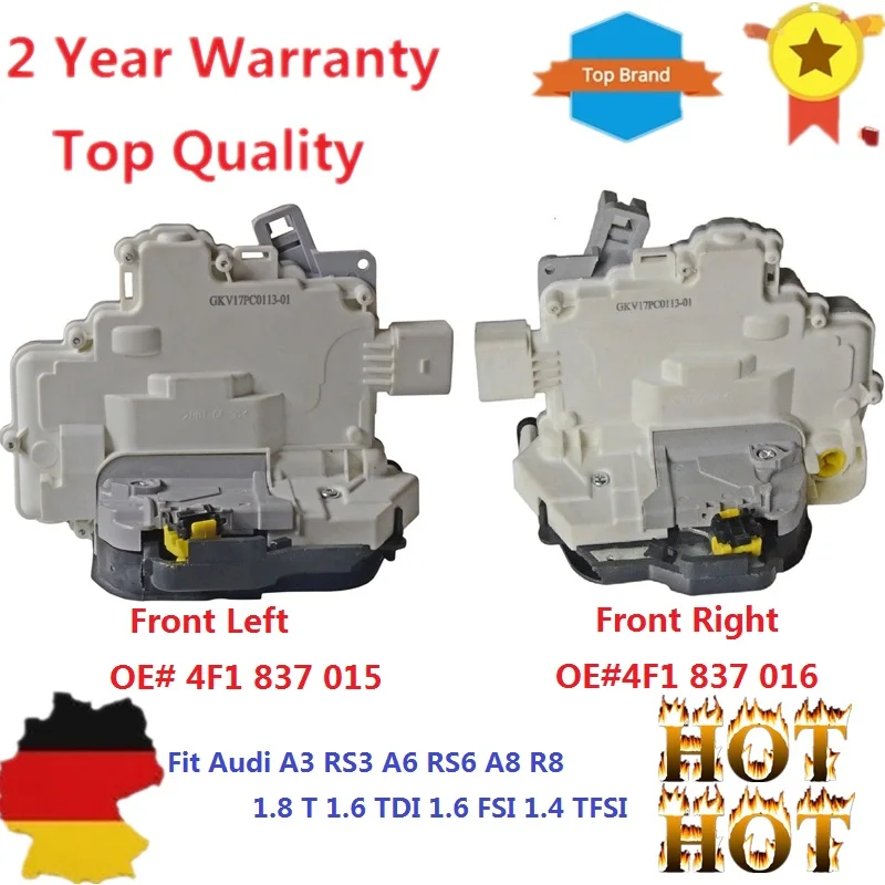 Дверной замок AP01 4f1 837 015 e 4f1837016 4F1837015 передний левый и правый для Audi A3 A4 3 2 v6 RS3 A6 RS6 A8