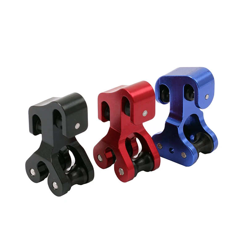 

Aluminum Archery Hunting Roller Glide Bow String Separator Pulley cable slide Compound Bow String Splitter for Shooting