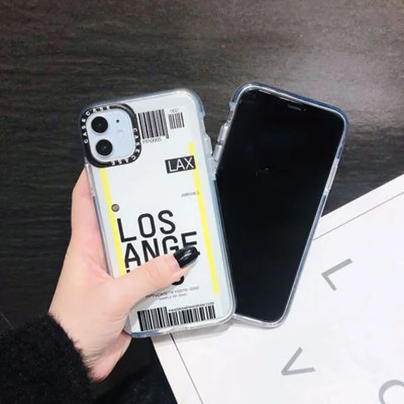 Защитный чехол для IPhone 12 Pro Max прозрачный мягкий сотового телефона с рисунком Crazy