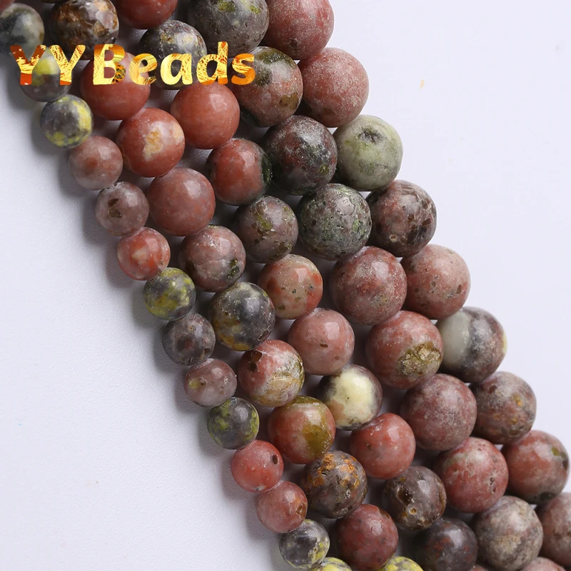 

Matte Natural Plum Blossom Jaspers Stone Beads Rose Plum Agates Round Beads For Jewelry Making DIY Bracelets 15" Strand 6 8 10mm