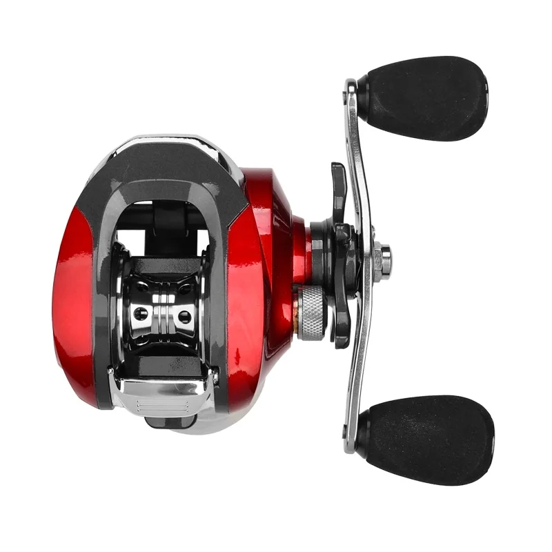 GUGUFISH Fishing Reel Baitcasting 6.3:1 ratio Left / Right Hand Wheel Bait Casting Carp Carretilha Pesca | Спорт и развлечения