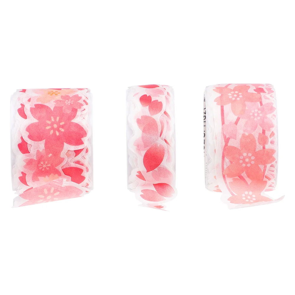 

3 Rolls of Beautiful Washi Tapes Useful Decorative Adhesive Tapes for DIY