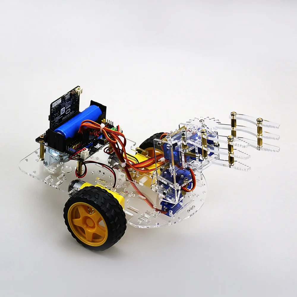 Микро: бит механическая рука робота автомобиля DIY Kit с BT поддержкой графического