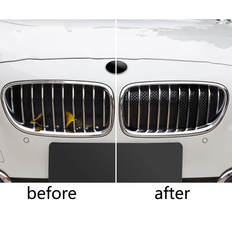 Сетка для передней решетки автомобиля 12 линий сетка защиты от насекомых BMW 5 серии