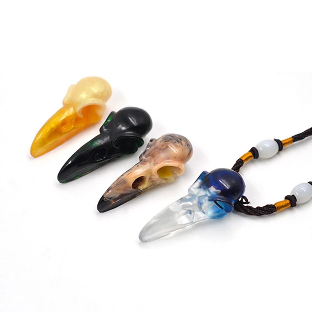 Силиконовая форма в виде ворона черепа птицы скелета головы вороны для